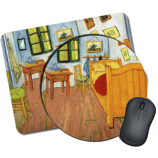 Custom The Bedroom in Arles (Van Gogh 1888) Mouse Pad