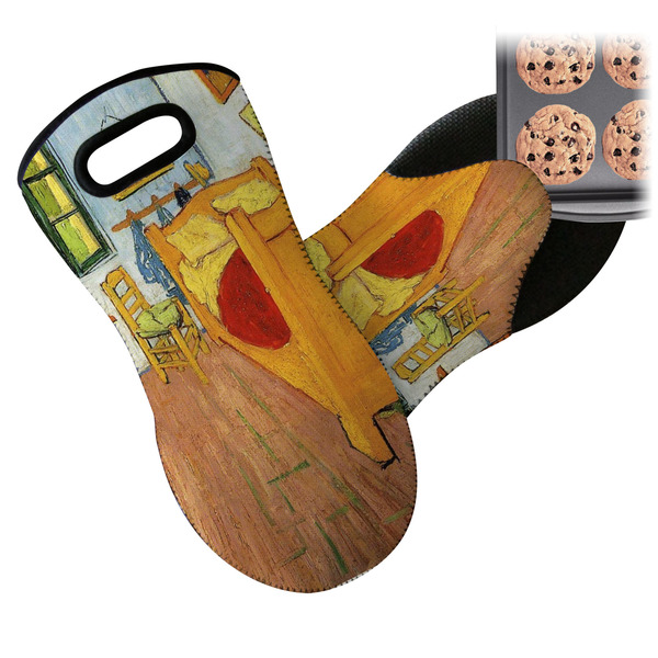 The Bedroom in Arles (Van Gogh 1888) Neoprene Oven Mitt