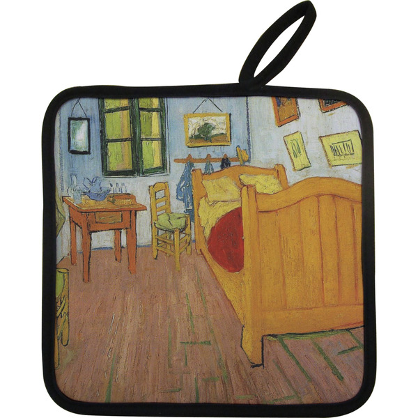 Custom The Bedroom in Arles (Van Gogh 1888) Pot Holder - Single