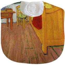 The Bedroom in Arles (Van Gogh 1888) Velour Baby Bib