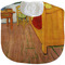 The Bedroom in Arles (Van Gogh 1888) Velour Baby Bib