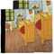 The Bedroom in Arles (Van Gogh 1888) Notebook Padfolio - MAIN