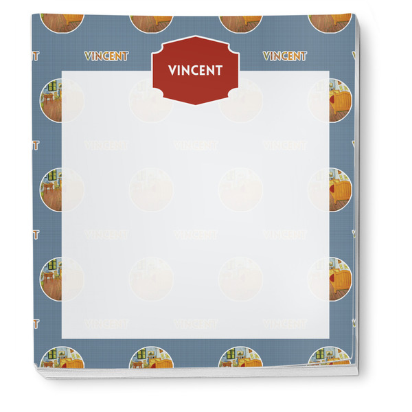 The Bedroom in Arles (Van Gogh 1888) Notepad - Apvl