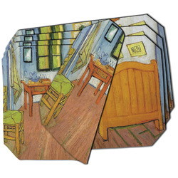 The Bedroom in Arles (Van Gogh 1888) Dining Table Mat - Octagon - Set of 4 (Double-SIded)
