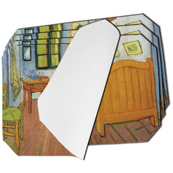 The Bedroom in Arles (Van Gogh 1888) Dining Table Mat - Octagon - Set of 4 (Single-Sided)