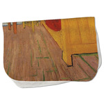 The Bedroom in Arles (Van Gogh 1888) Burp Cloth - Fleece