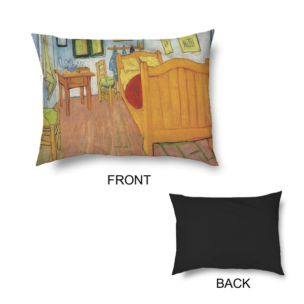 The Bedroom in Arles (Van Gogh 1888) Outdoor Dog Beds - Small - APPROVAL