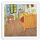 The Bedroom in Arles (Van Gogh 1888) Paper Dinner Napkin - Front View