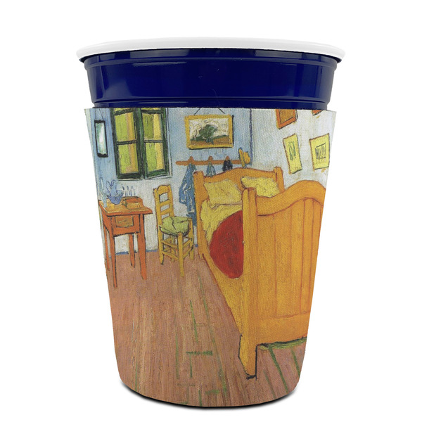 The Bedroom in Arles (Van Gogh 1888) Party Cup Sleeves - without bottom - Front (On Cup)