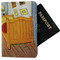 The Bedroom in Arles (Van Gogh 1888) Passport Holder - Fabric