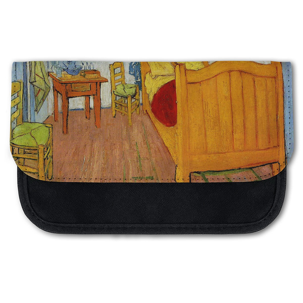 Custom The Bedroom in Arles (Van Gogh 1888) Canvas Pencil Case