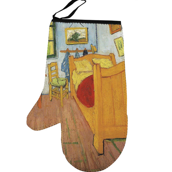 Custom The Bedroom in Arles (Van Gogh 1888) Left Oven Mitt