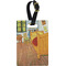 The Bedroom in Arles (Van Gogh 1888) Plastic Luggage Tag - Rectangular