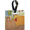 The Bedroom in Arles (Van Gogh 1888) Personalized Square Luggage Tag