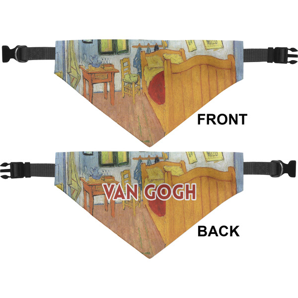 The Bedroom in Arles (Van Gogh 1888) Pet Bandana Approval