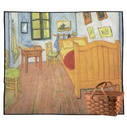The Bedroom in Arles (Van Gogh 1888) Outdoor Picnic Blanket