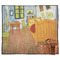 The Bedroom in Arles (Van Gogh 1888) Picnic Blanket - Flat - With Basket