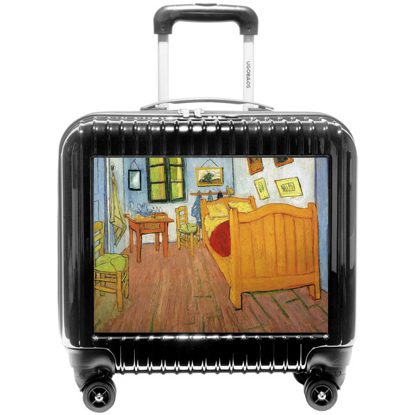 Custom The Bedroom in Arles (Van Gogh 1888) Pilot / Flight Suitcase
