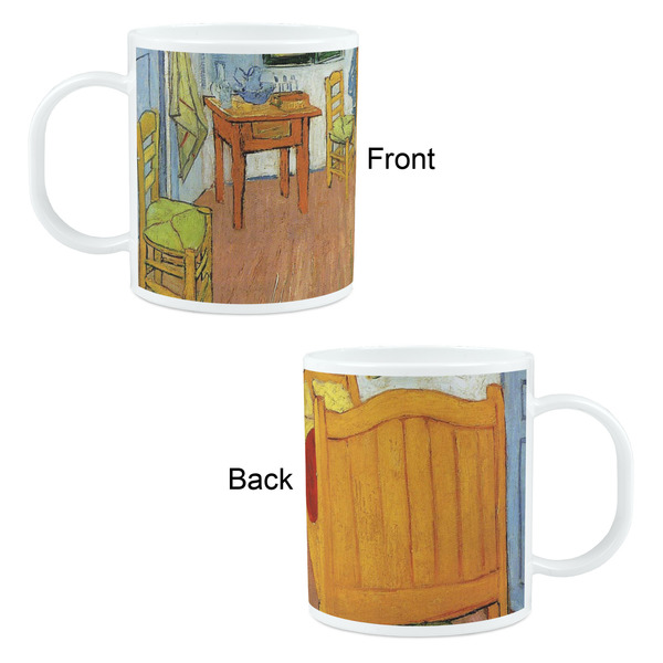 The Bedroom in Arles (Van Gogh 1888) Plastic Kid's Mug - Approval