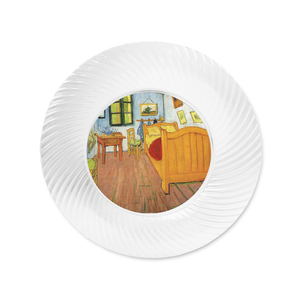 The Bedroom in Arles (Van Gogh 1888) Plastic Party Appetizer & Dessert Plates - Approval
