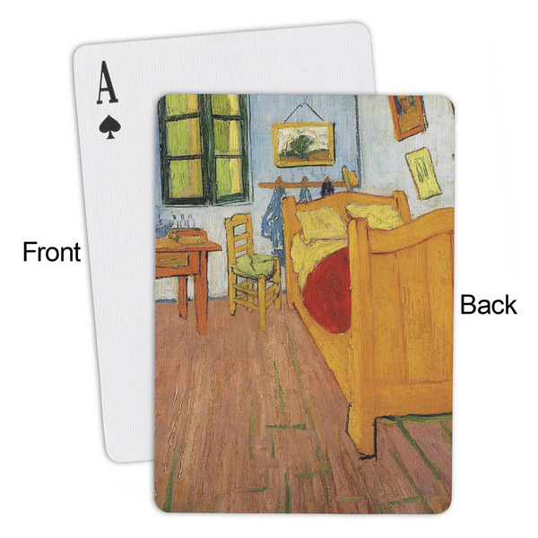 The Bedroom in Arles (Van Gogh 1888) Playing Cards - Approval