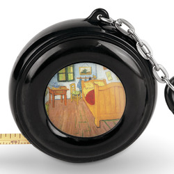 The Bedroom in Arles (Van Gogh 1888) Pocket Tape Measure - 6 Ft w/ Carabiner Clip