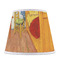 The Bedroom in Arles (Van Gogh 1888) Poly Film Empire Lampshade - Front View