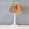 The Bedroom in Arles (Van Gogh 1888) Poly Film Empire Lampshade - Lifestyle