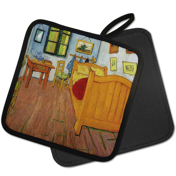 The Bedroom in Arles (Van Gogh 1888) Pot Holders - PARENT MAIN