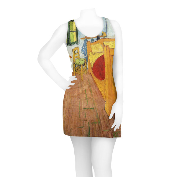 The Bedroom in Arles (Van Gogh 1888) Racerback Dress - On Model - Front
