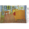 The Bedroom in Arles (Van Gogh 1888) Rectangular Appetizer / Dessert Plate