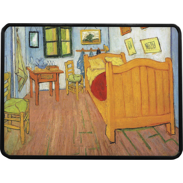 The Bedroom in Arles (Van Gogh 1888) Rectangular Car Hitch Cover w/ FRP Insert