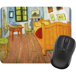 The Bedroom in Arles (Van Gogh 1888) Rectangular Mouse Pad