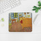 The Bedroom in Arles (Van Gogh 1888) Rectangular Mouse Pad - LIFESTYLE 2