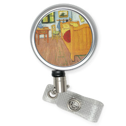 The Bedroom in Arles (Van Gogh 1888) Retractable Badge Reel
