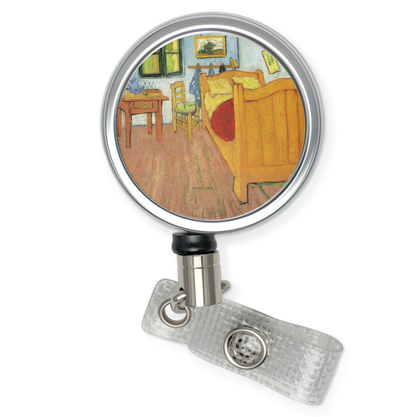 Custom The Bedroom in Arles (Van Gogh 1888) Retractable Badge Reel