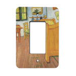 The Bedroom in Arles (Van Gogh 1888) Rocker Style Light Switch Cover - Single Switch