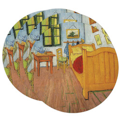 The Bedroom in Arles (Van Gogh 1888) Round Paper Coasters