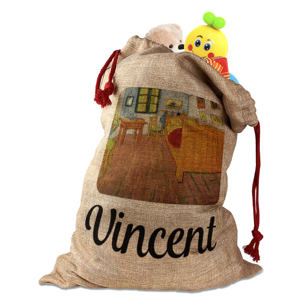 Custom The Bedroom in Arles (Van Gogh 1888) Santa Sack