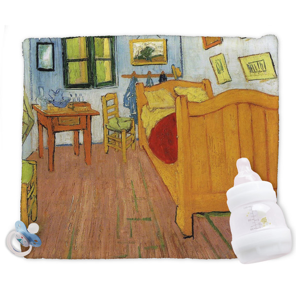 Custom The Bedroom in Arles (Van Gogh 1888) Security Blanket - Single Sided