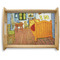 The Bedroom in Arles (Van Gogh 1888) Natural Wooden Tray - Large