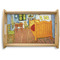 The Bedroom in Arles (Van Gogh 1888) Natural Wooden Tray - Small