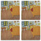 The Bedroom in Arles (Van Gogh 1888) Set of 4 Stone Coasters - See All 4 View