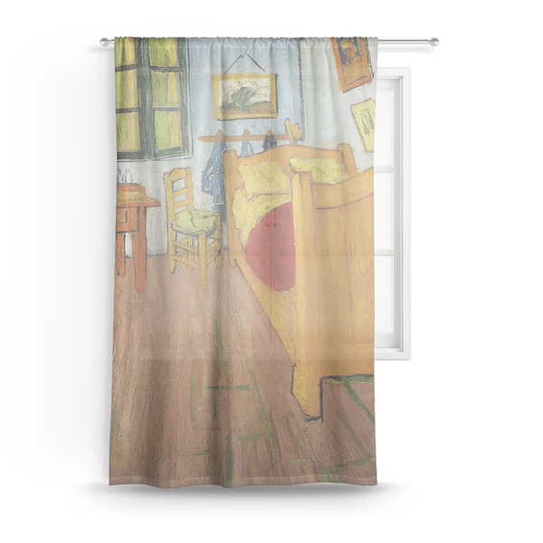 Custom The Bedroom in Arles (Van Gogh 1888) Sheer Curtain