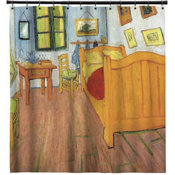 The Bedroom in Arles (Van Gogh 1888) Shower Curtain - 71" x 74"