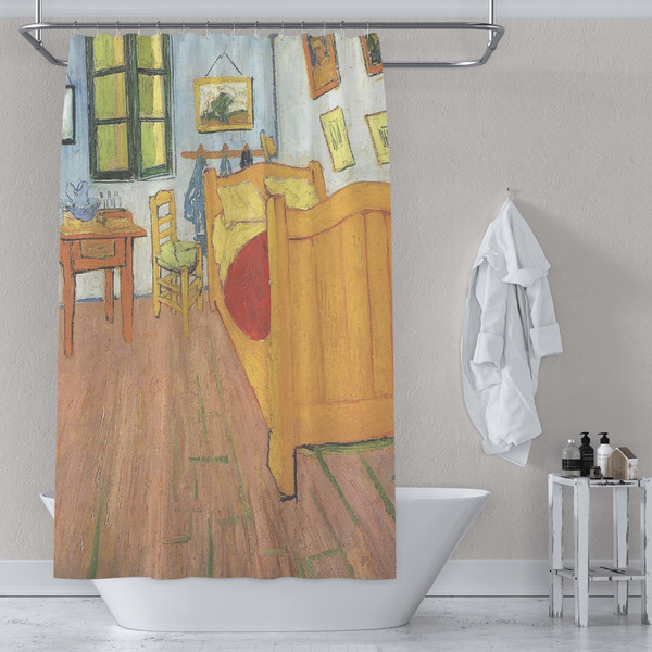 The Bedroom in Arles (Van Gogh 1888) Shower Curtain - 70"x83" - Lifestyle