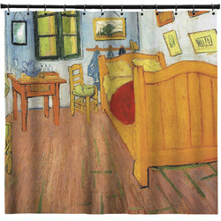 The Bedroom in Arles (Van Gogh 1888) Shower Curtain - Custom Size