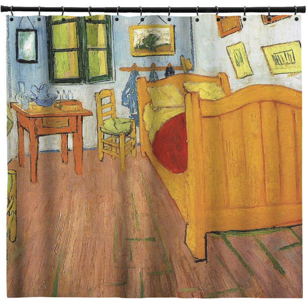Custom The Bedroom in Arles (Van Gogh 1888) Shower Curtain - Custom Size