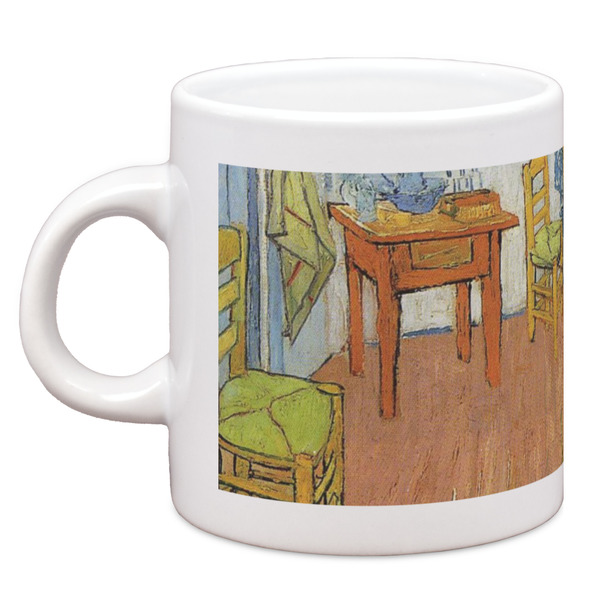 The Bedroom in Arles (Van Gogh 1888) Single Shot Espresso Cup - Single Front