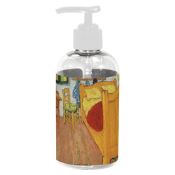 The Bedroom in Arles (Van Gogh 1888) Plastic Soap / Lotion Dispenser (8 oz - Small - White)